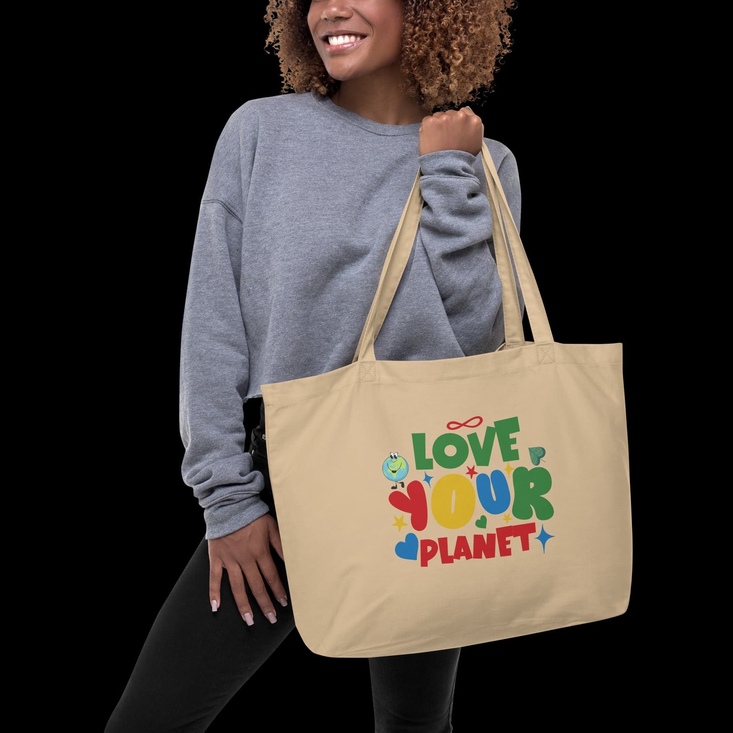 Love Your Planet Tote Bag.